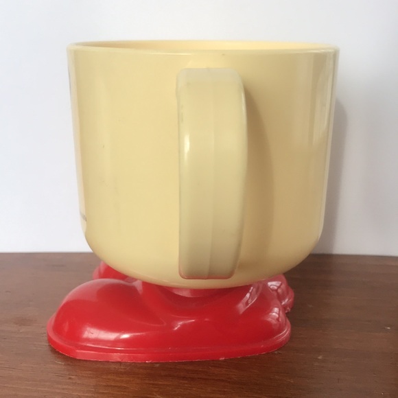Vintage McDonald's Ronald Plastic Footed Mug Cup - Picture 3 of 9